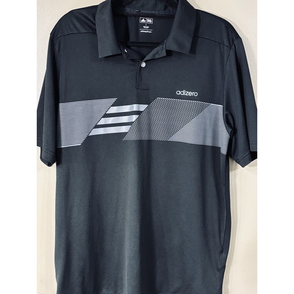 Adidas Adizero Men's Short Sleeve Golf Polo Lightweight, Size Large